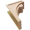 Ekena Millwork 10"W x 20"D x 30"H Classic Viola Rough Cedar Woodgrain TimberThane Corbel, Primed Tan CORUR10X20X30VIORCPR - alternate 6